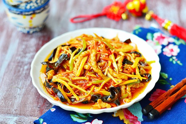 石家莊專業廚師中專技校：3個步驟做出美味魚香肉絲